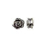 AussieSuperStore Jewellery Making Supplies Silver JF Spacer Rose 7mm (in 2 colors) JF Spacer Rose 7mm | Jewellery Making Accessories 9323823091941 JF460